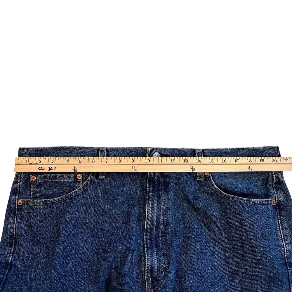 Levis 505 Jeans Mens Sz 40x30 Blue Regular Fit Straight Leg 100% Cotton Classic